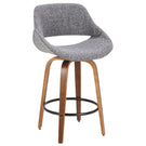 Fabrico - Mid Century Inviting Design Modern Counter Stool - Furniture Home Direct