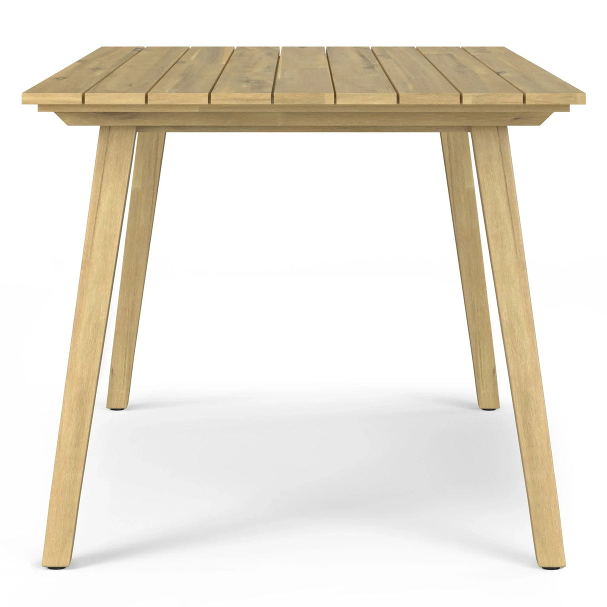 Kona - Outdoor Dining Table - Light Teak - Furniture Home Direct