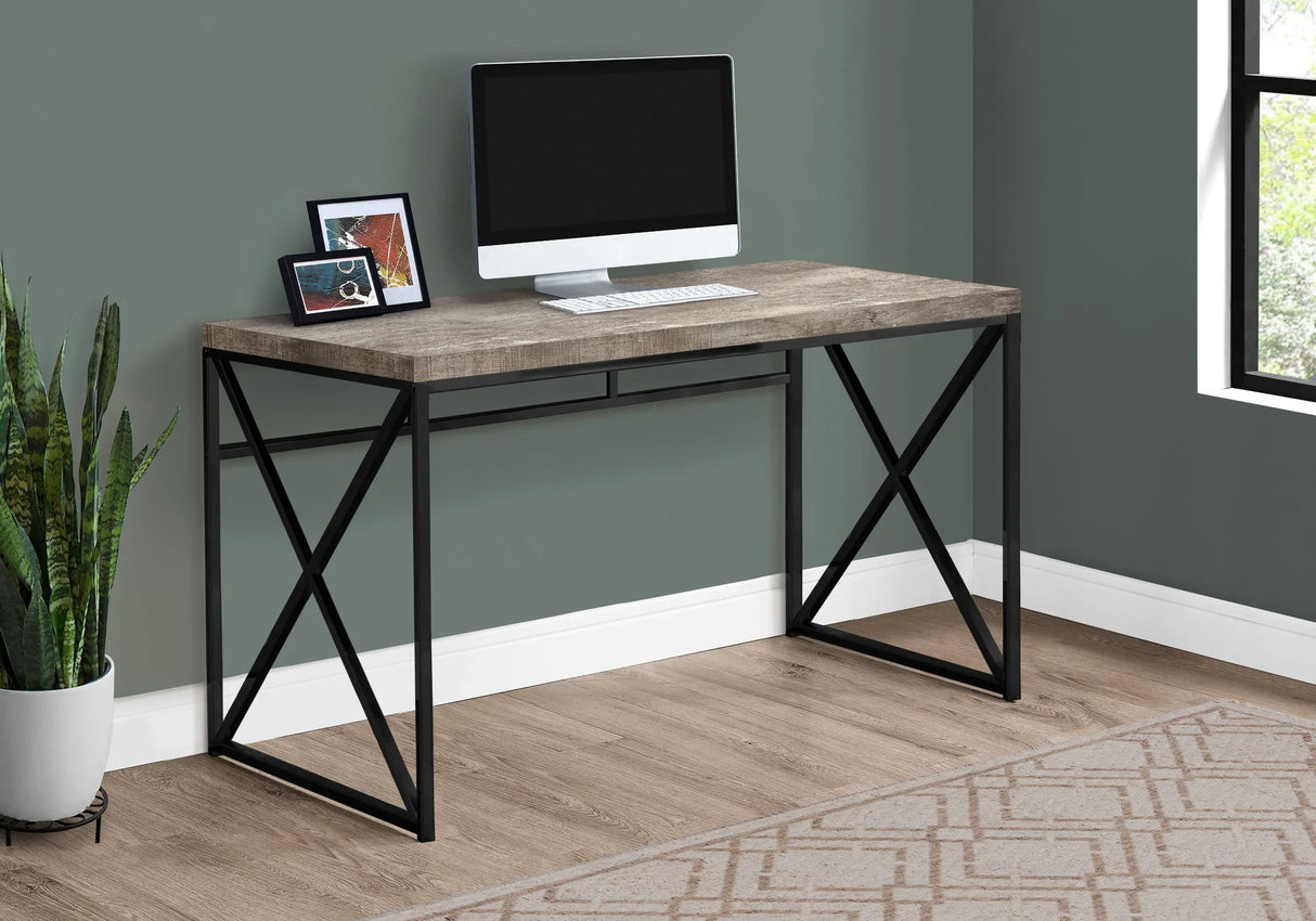 Computer Desk For Home Office, Laptop, Glossy Contemporary & Modern - Furniture Home Direct