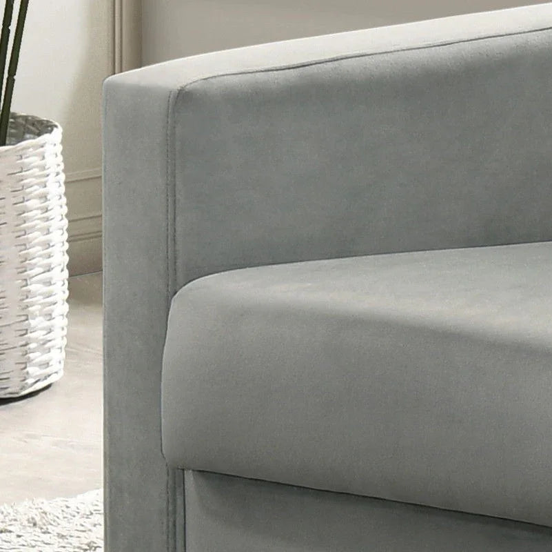 Hale - Velvet Accent Armchair With Tufting - Furniture Home Direct