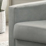 Hale - Velvet Accent Armchair With Tufting - Furniture Home Direct