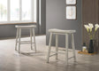 Alonzo - 17.5" Backless Ergonomic Counter Height Stool (Set of 2) - Furniture Home Direct