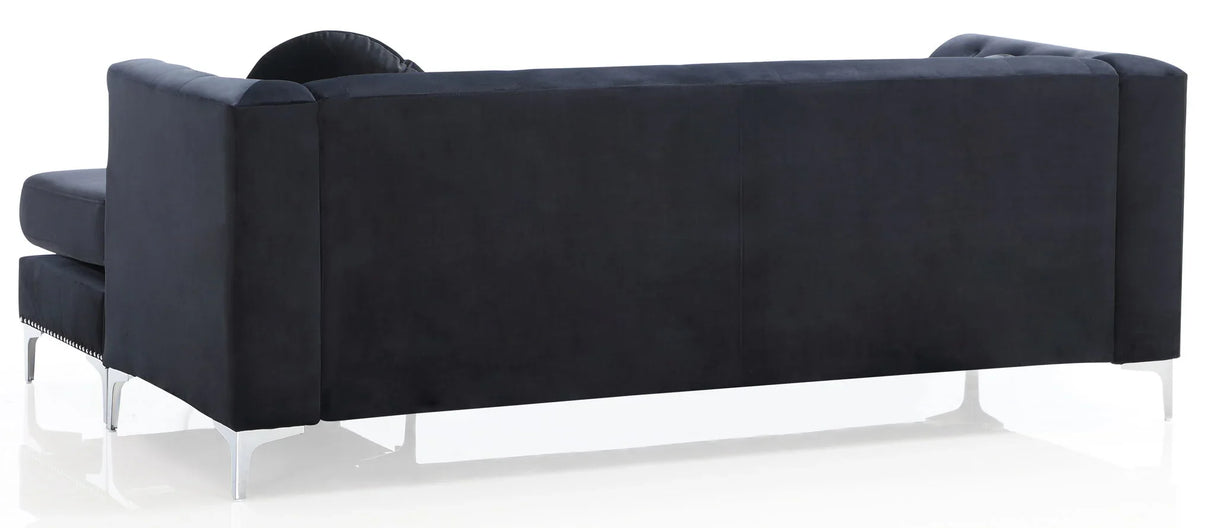 Pompano - Micro Suede Sofa Chaise - Furniture Home Direct