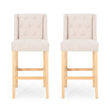 Ethereon - Tufted Counter Stool (Set of 2)