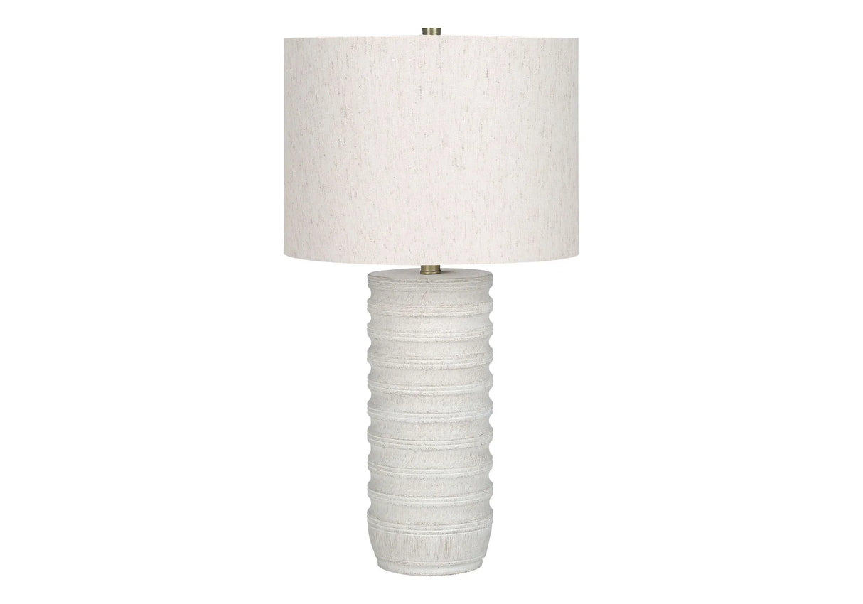Table Lamp, Lighting, Resin, Transitional - Cream - Furniture Home Direct
