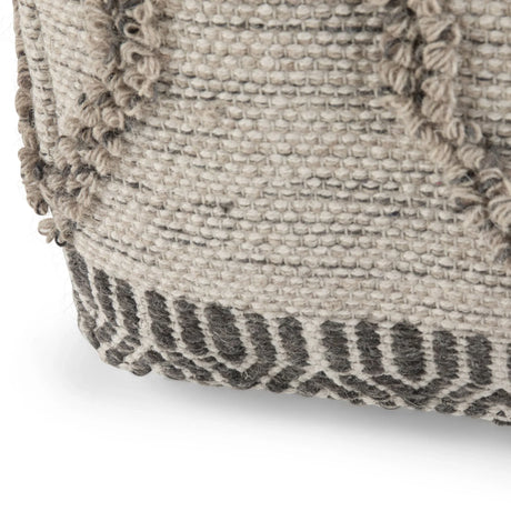 Sweeney - Upholstered Square Pouf - Furniture Home Direct