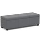 Avalon - Multifunctional Storage Ottoman Bench - Furniture Home Direct