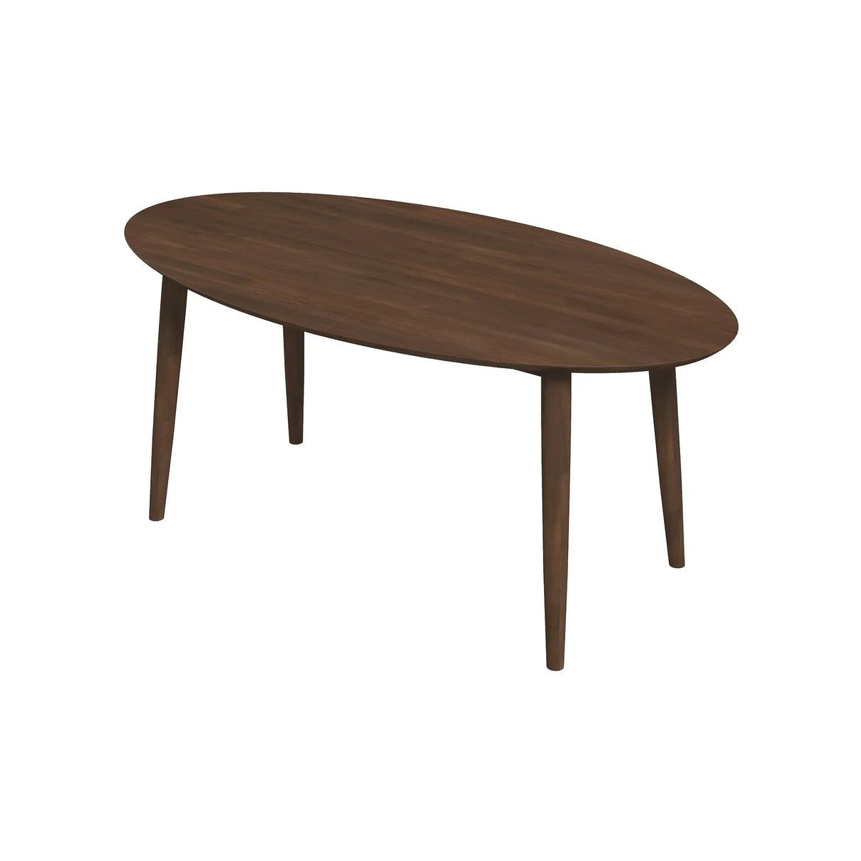 Ada - Mid-Century Modern Style Oval Dining Table - Furniture Home Direct