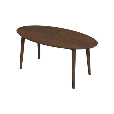 Ada - Mid-Century Modern Style Oval Dining Table - Furniture Home Direct