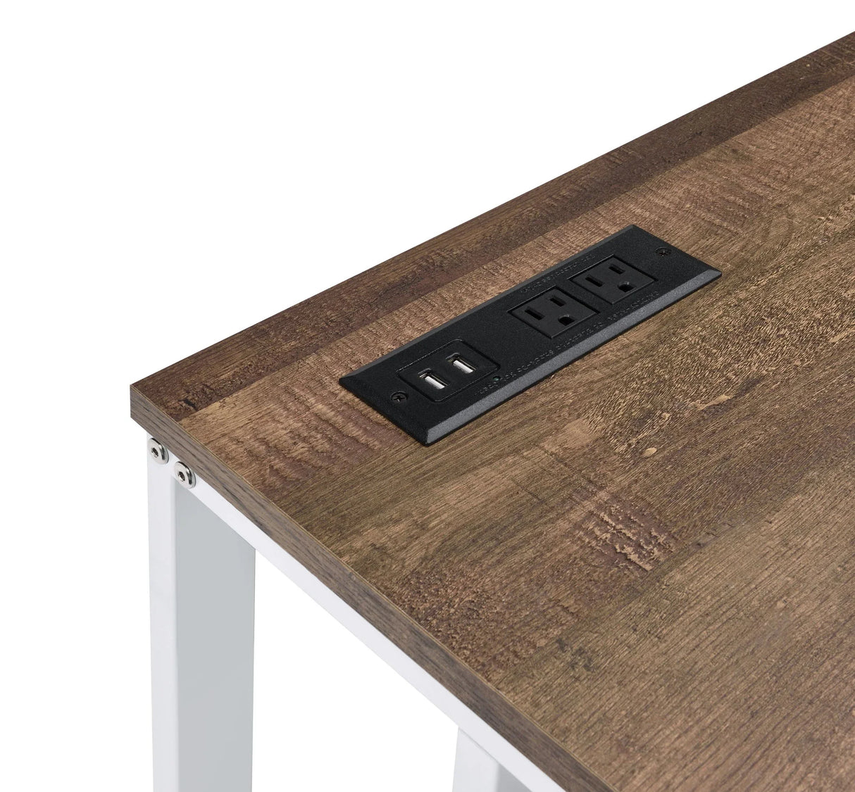 Tyrese - Writing Desk With USB - Furniture Home Direct