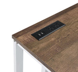 Tyrese - Writing Desk With USB - Furniture Home Direct