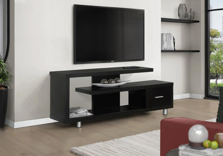 TV Stand, Console, Media Entertainment Center Storage Cabinet, Contemporary & Modern - Furniture Home Direct