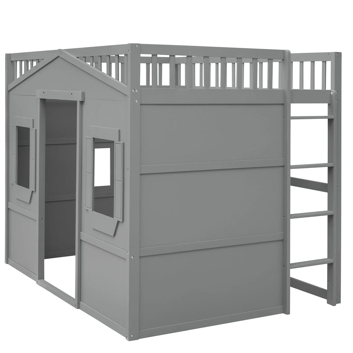 House Loft Bed With Ladder - Furniture Home Direct