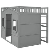 House Loft Bed With Ladder - Furniture Home Direct