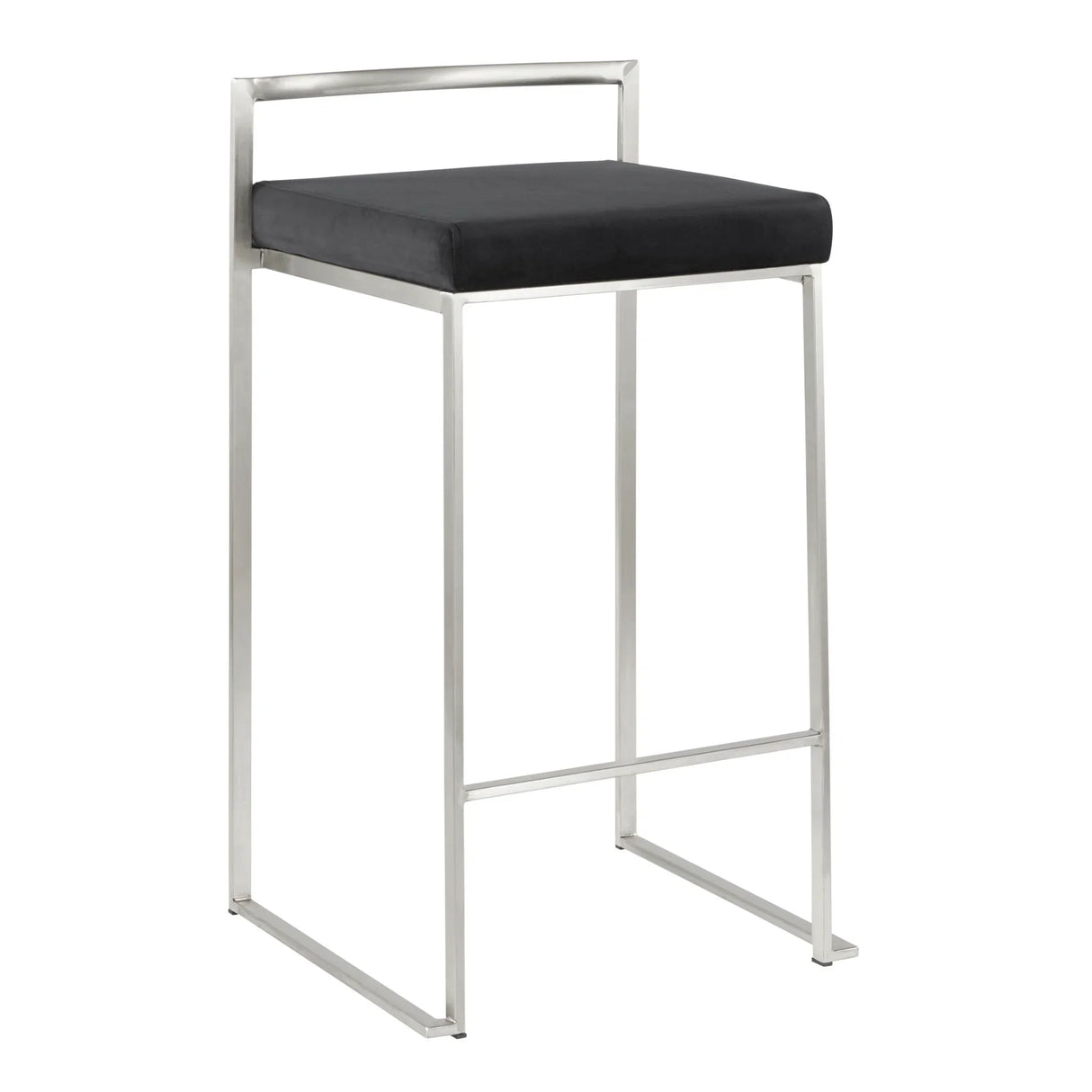 Fuji - Contemporary Elegant Stackable Counter Stool Set - Furniture Home Direct