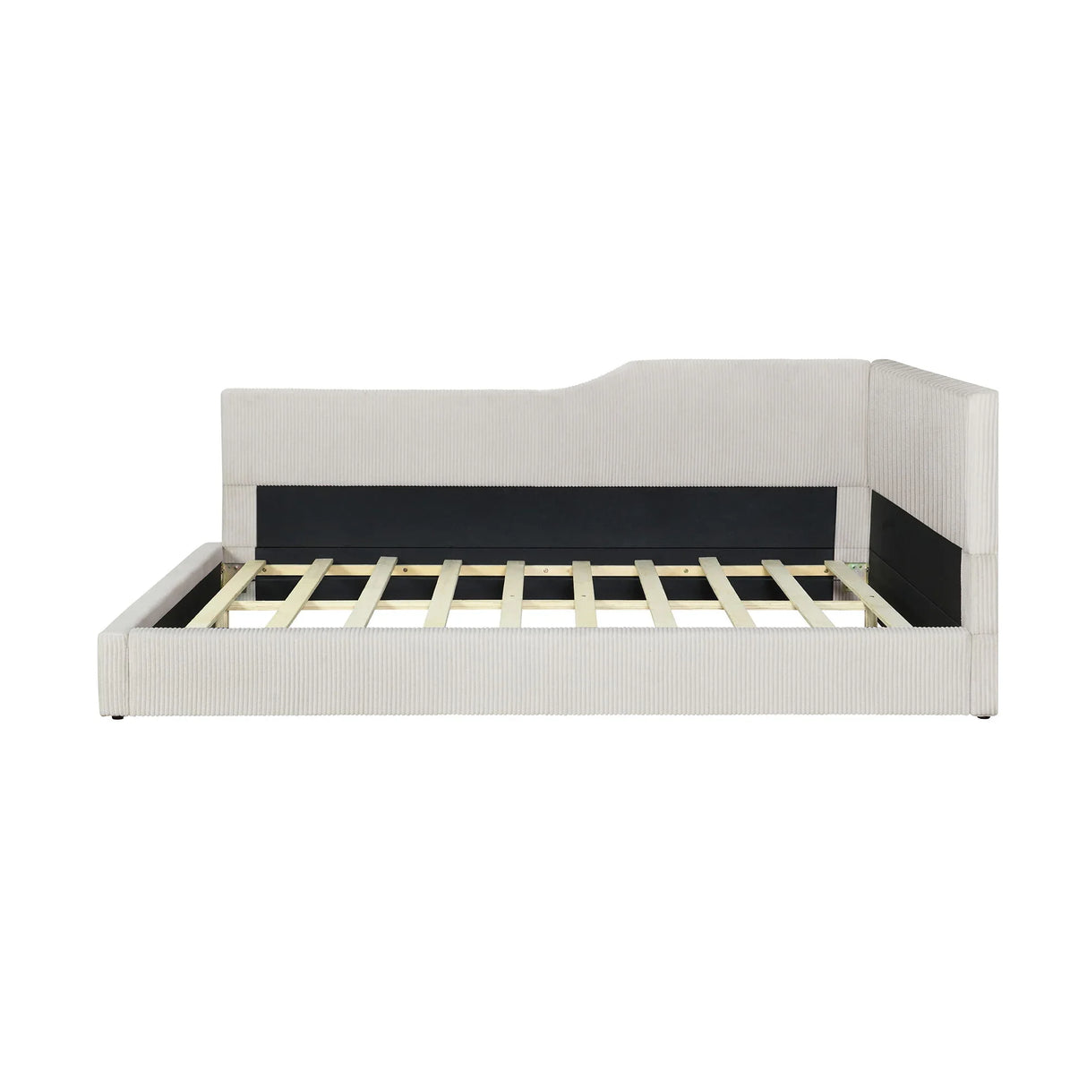 L Shaped Upholstered Daybed - Furniture Home Direct