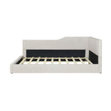 L Shaped Upholstered Daybed - Furniture Home Direct