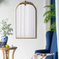 Arched Wall Mirror With Metal Frame, Wall Mirror For Living Room - Furniture Home Direct