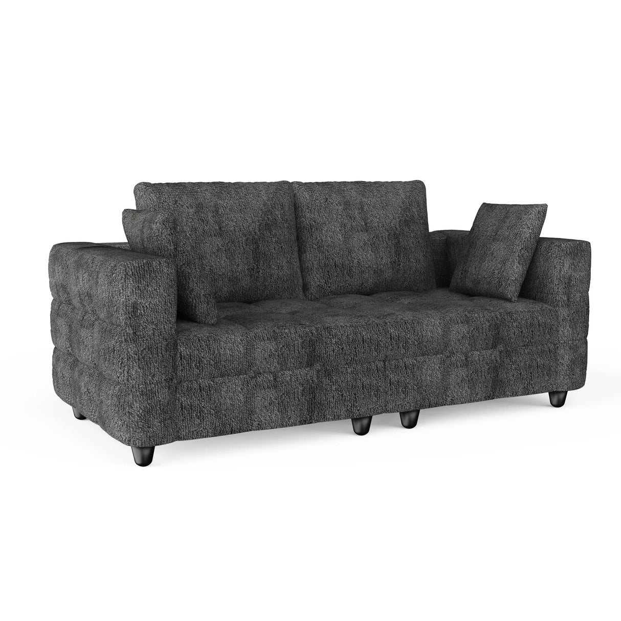 Grey Loveseat - Furniture Home Direct