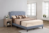 Button Tufted Bed Charming For Cozy Spaces - Furniture Home Direct
