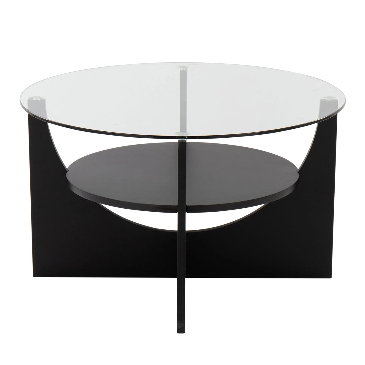 U - Shaped Contemporary Coffee Table - Furniture Home Direct