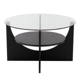 U - Shaped Contemporary Coffee Table - Furniture Home Direct