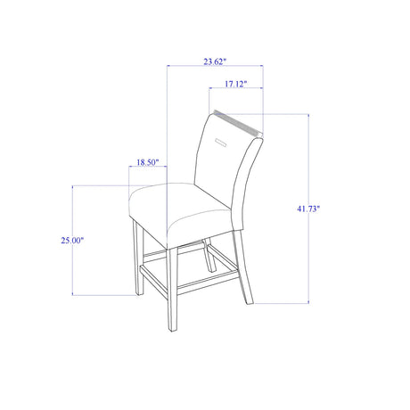 Ariya - Bar Stools (Set of 2) - Furniture Home Direct