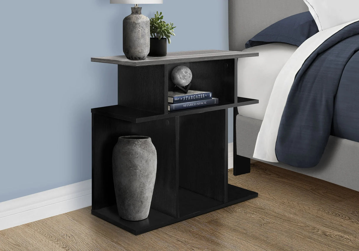 Accent Table, Side Contemporary & Modern - Black - Furniture Home Direct