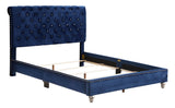 Elegant Transitional Upholstered Bed - Furniture Home Direct