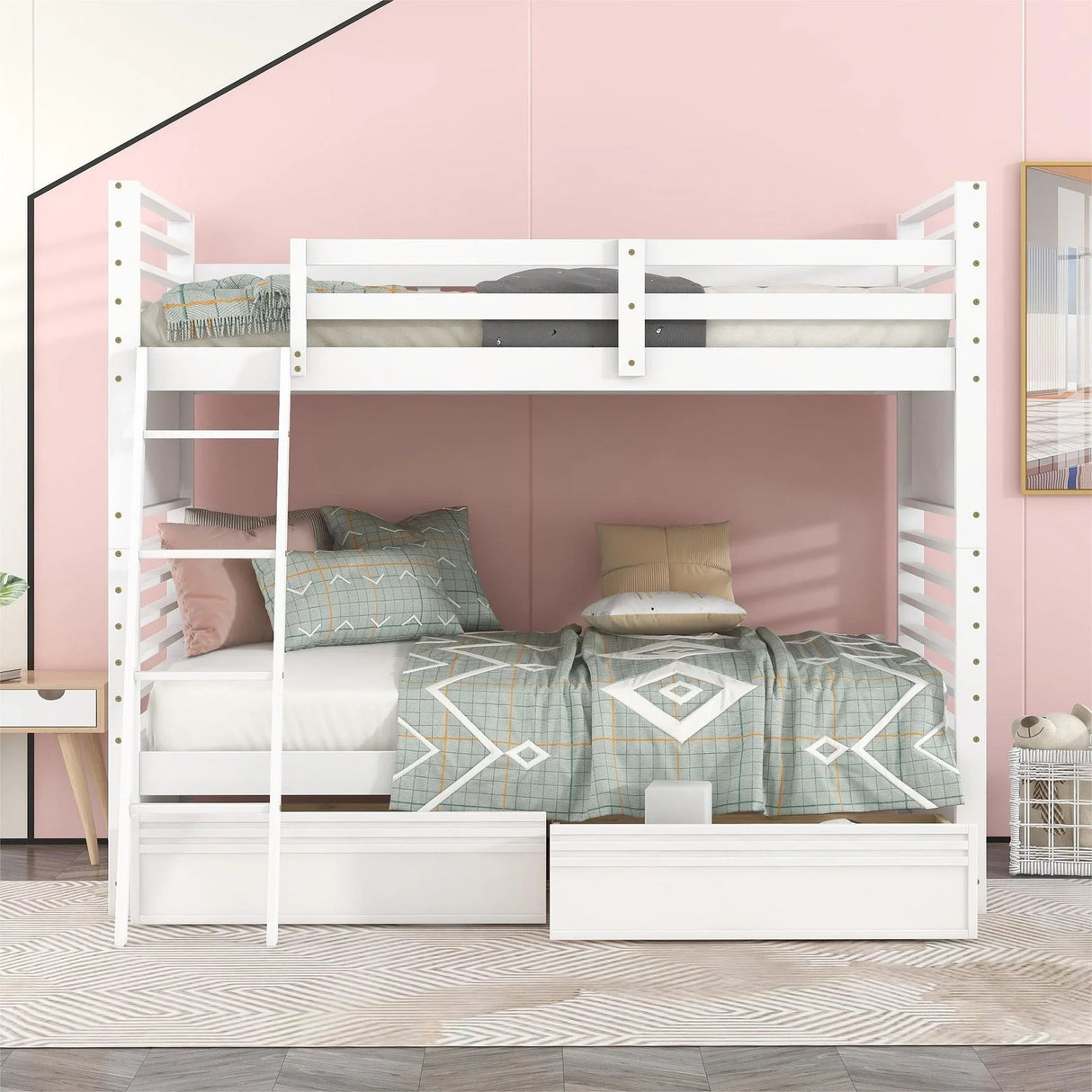 Bunk Bed With 2 Drawers - Furniture Home Direct