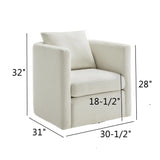 Sutton - Swivel Barrel Chair - Furniture Home Direct