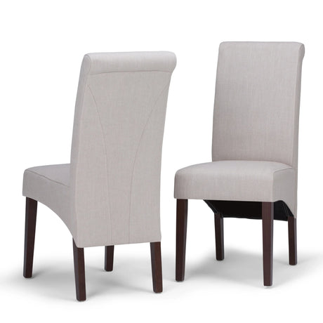 Avalon - Deluxe Parson, Dining Chair (Set of 2) - Furniture Home Direct