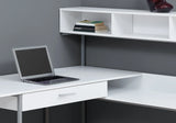 Computer Desk, Home Office, Corner, Storage Drawers, L Shape, Laptop, Contemporary & Modern - Furniture Home Direct