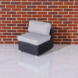 Minnesota - Armless Patio Chairs (Set of 2) - Furniture Home Direct