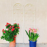 Metal Garden Trellis Rustproof Trellis For Climbing Plant Outdoor Flower Support - Furniture Home Direct