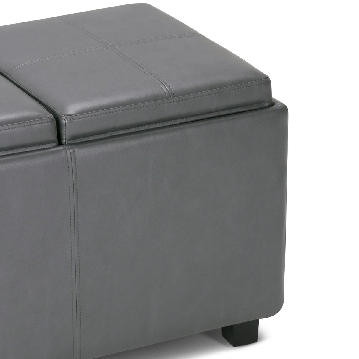 Avalon - Upholstered Storage Ottoman - Furniture Home Direct