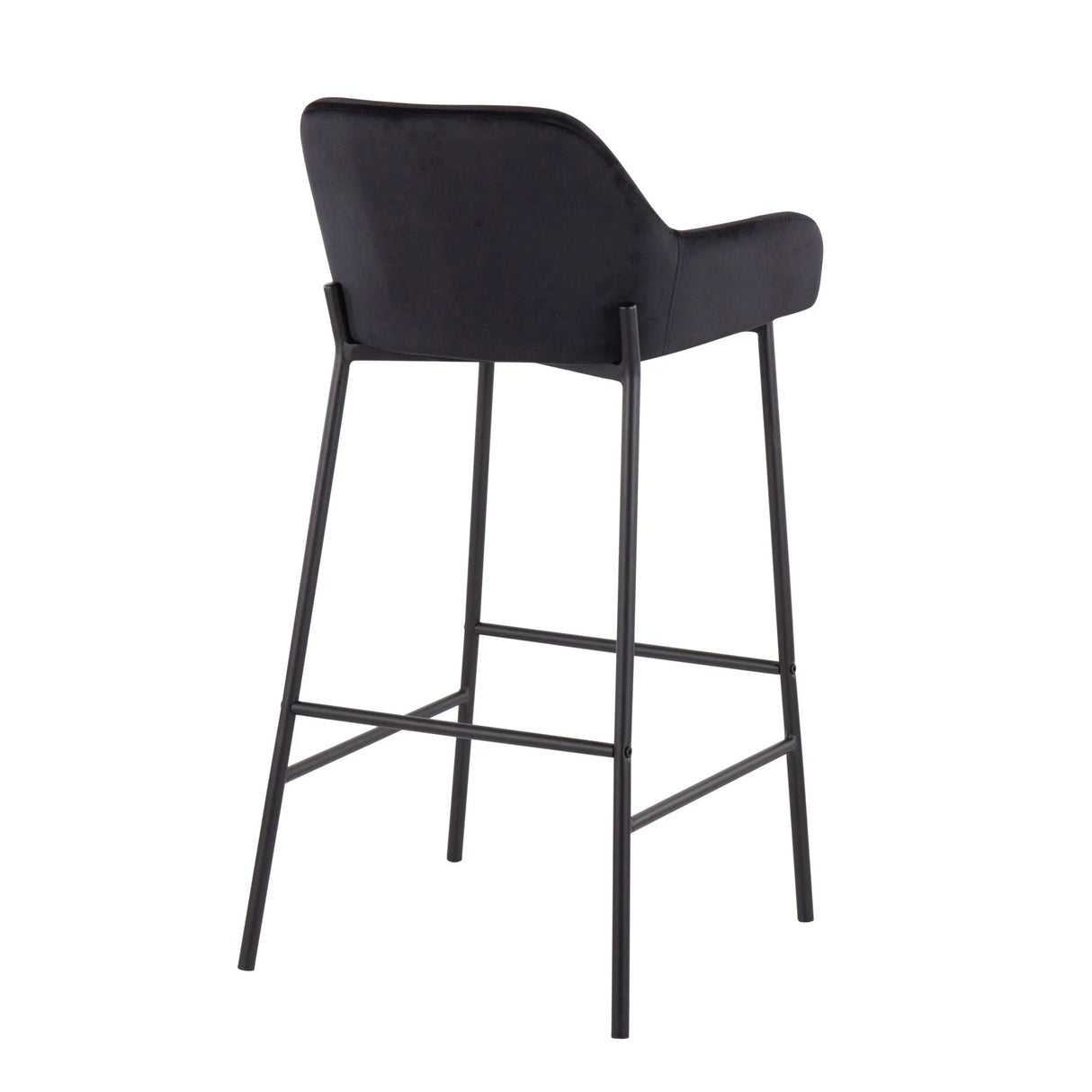 Daniella - Industrial Fixed Height Bar Stool (Set of 2) - Furniture Home Direct