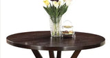 Drake - 5 Pieces Dining Room Set - Espresso / Gray - Furniture Home Direct