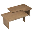 Modern Minimalist Coffee Table Set With Splicing Design - Furniture Home Direct