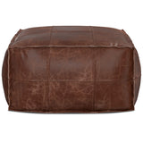 Sheffield - Handcrafted Square Pouf - Furniture Home Direct