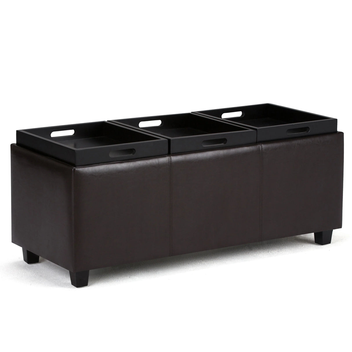 Avalon - Multi Functional Storage Ottoman - Furniture Home Direct