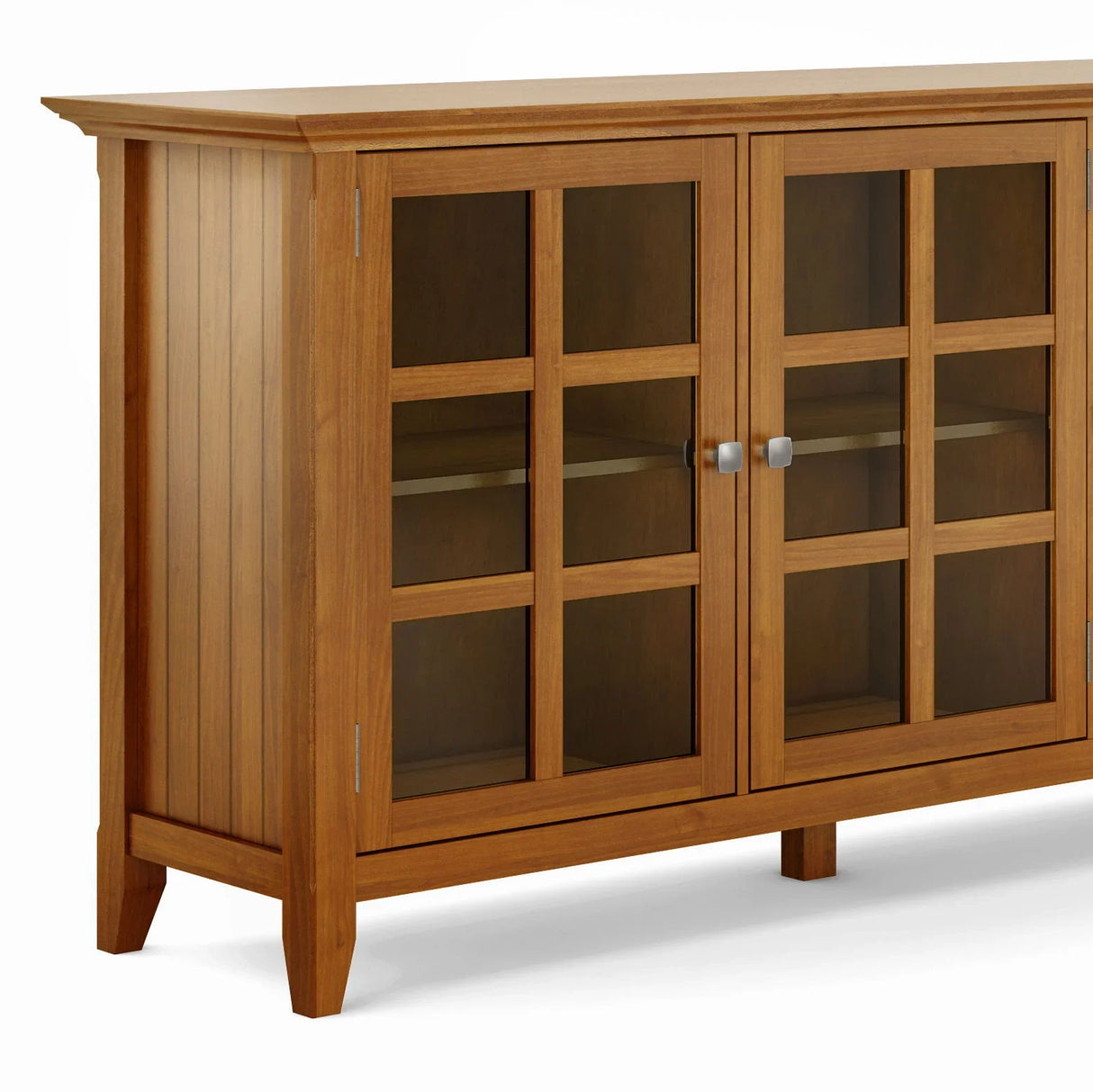 Acadian - Wide Storage Cabinet Handcrafted - Furniture Home Direct