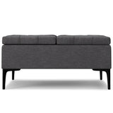 Laura - Lift Top Storage Ottoman - Furniture Home Direct
