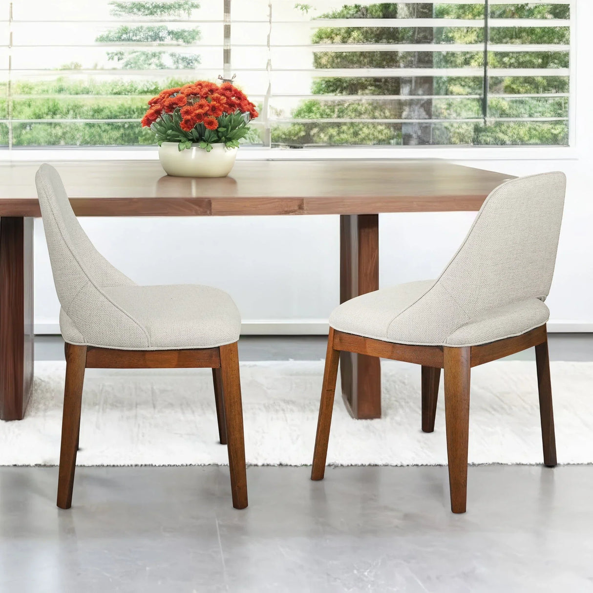 Weston - Dining Chair (Set of 2) - Beige - Furniture Home Direct