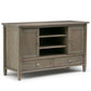 Warm Shaker - TV Media Stand Handcrafted - Furniture Home Direct