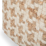 Cullen - Cube Pouf - Natural - Furniture Home Direct
