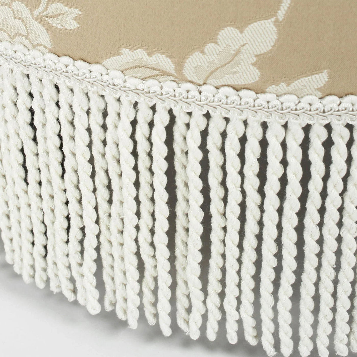 Yolanda - Round Upholstered Accent Ottoman - Furniture Home Direct