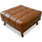 Addison - Square Upholstered Ottoman - Furniture Home Direct