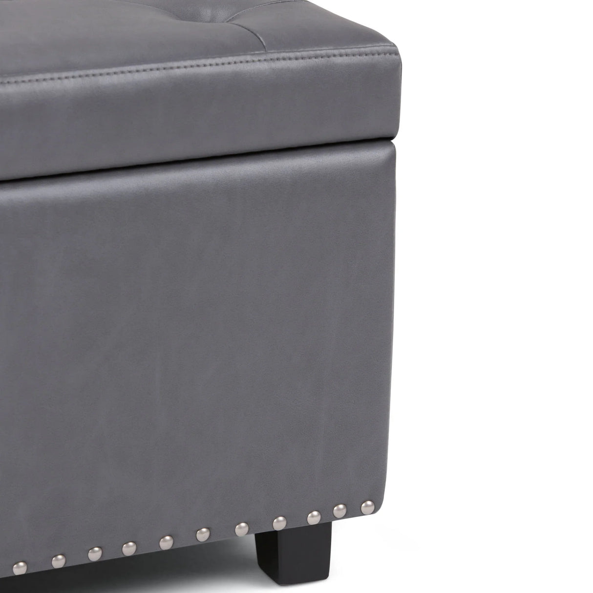 Hamilton - Upholstered Storage Ottoman - Furniture Home Direct