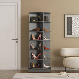360 Rotating Shoe Cabinet 6 Layers - Furniture Home Direct